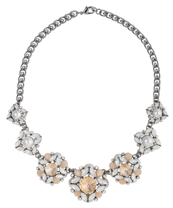 Peach Flower Necklace