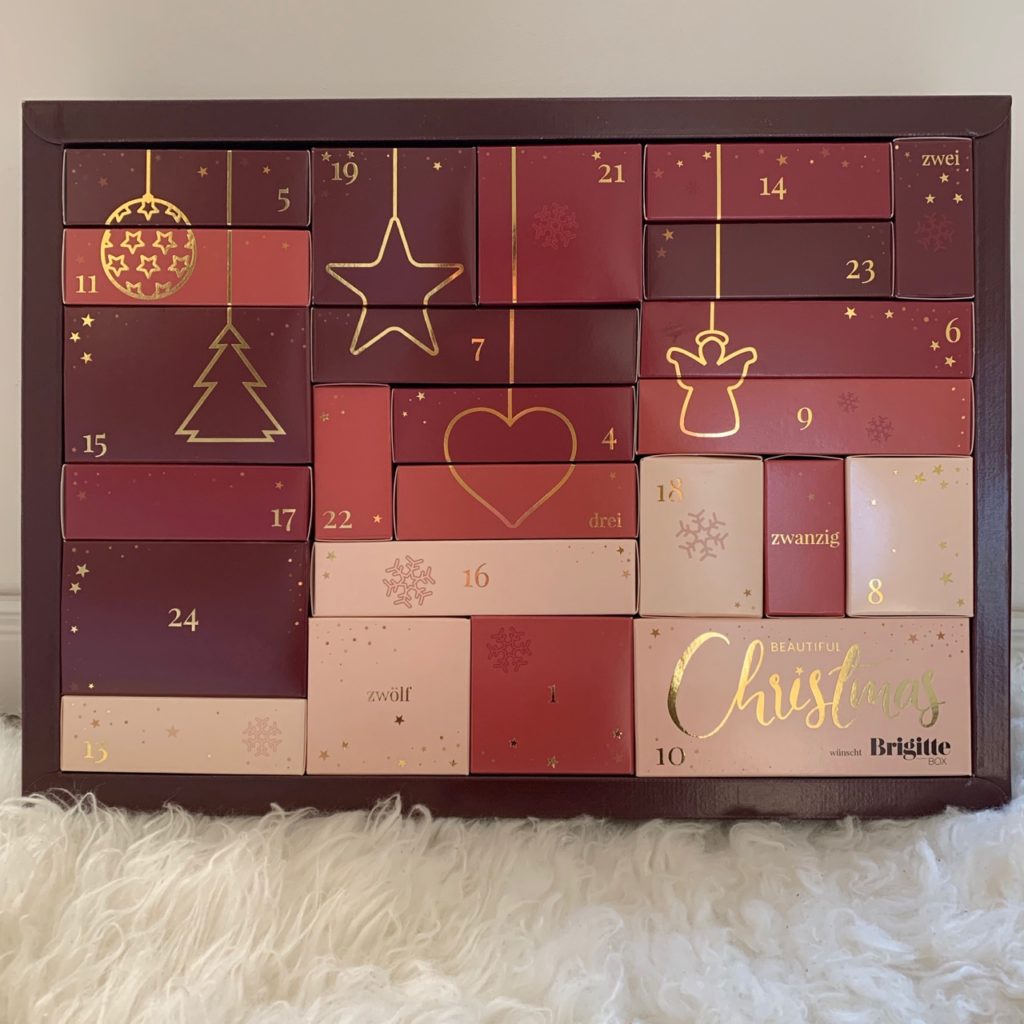 BRIGITTE BOX Adventskalender 2020 Testmiss